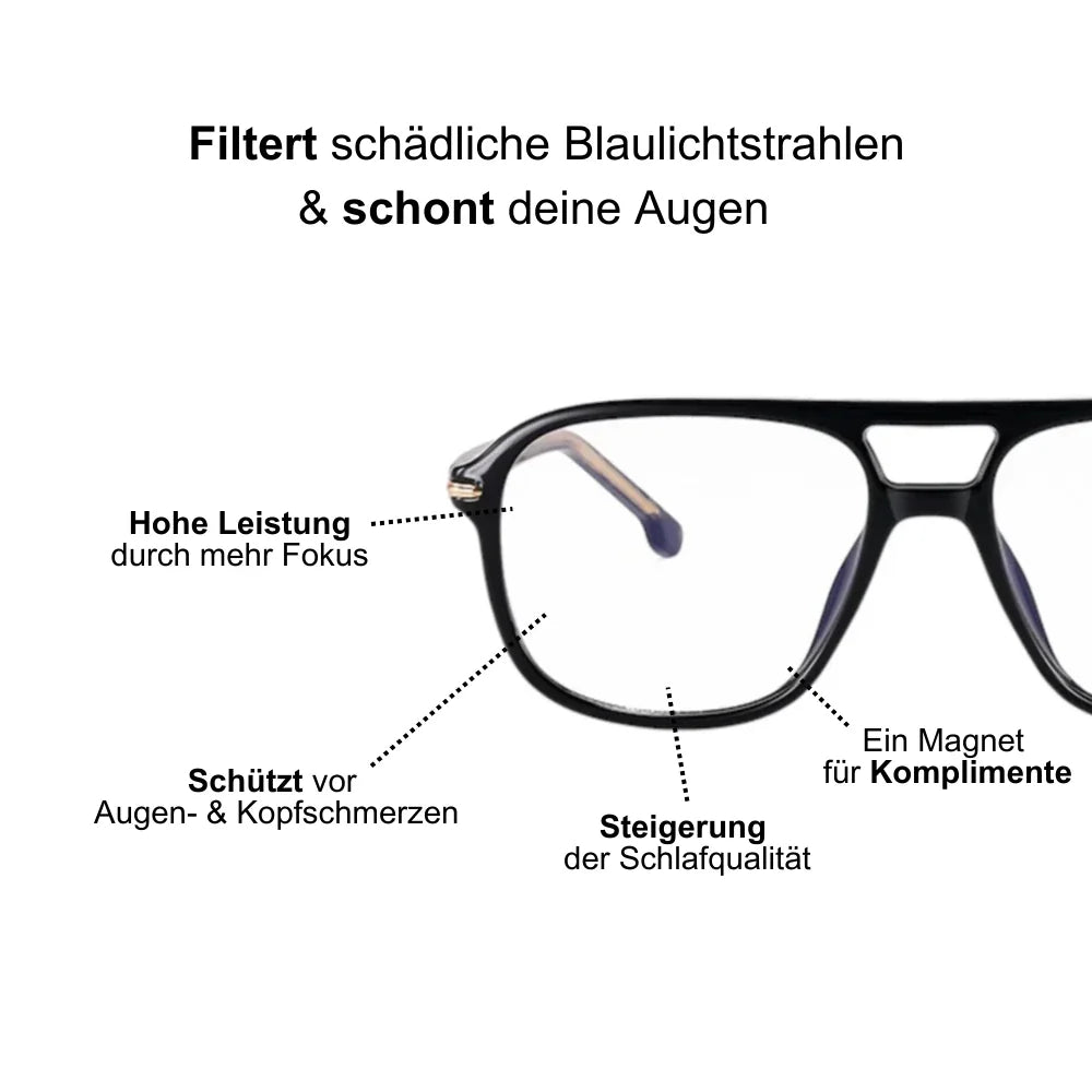 BLAULICHTFILTERBRILLE - MAVI