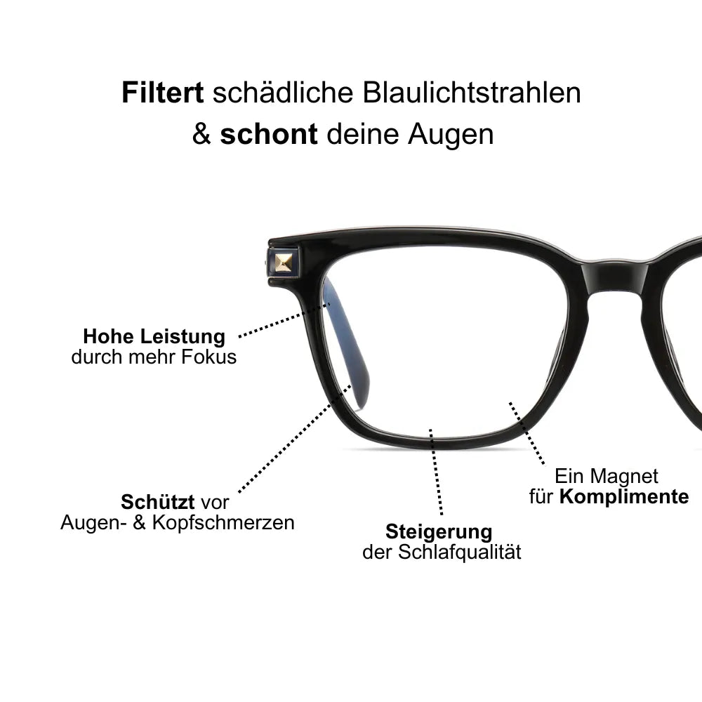 BLAULICHTFILTERBRILLE - BLEUO